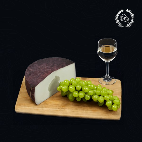 Queso de cabra semicurado al vino tinto 250gr